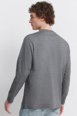 Camiseta manga larga doble microraya