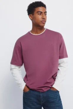 Camiseta manga larga doble