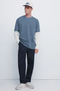 Camiseta manga larga doble