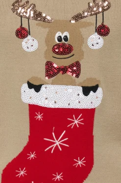 Camiseta manga larga navidad de ni&ntilde;a