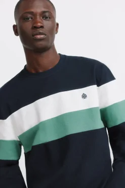 Camiseta manga larga piqu&eacute; cortes