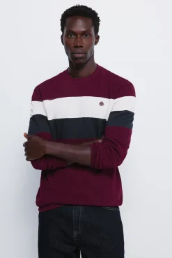 Camiseta manga larga piqué cortes