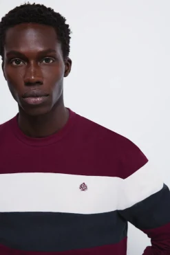 Camiseta manga larga piqu&eacute; cortes