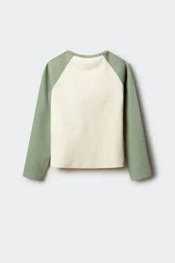 Camiseta manga larga rib ni&ntilde;a