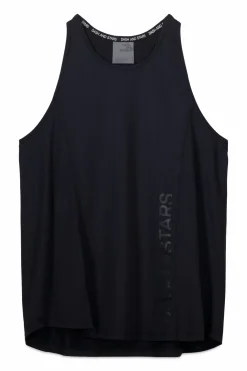 Camiseta microfibra halter negra