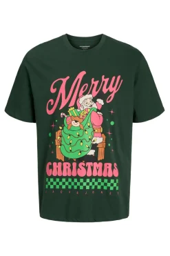 Camiseta navideña manga corta