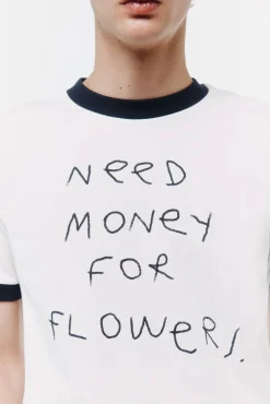 Camiseta need money for flowers