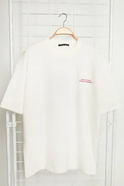 Camiseta oversize manga corta