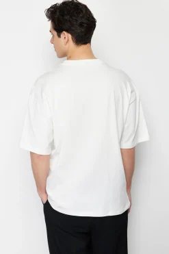 Camiseta oversize manga corta