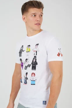 Camiseta piezas de lego manga corta