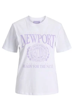 Camiseta regular estampada