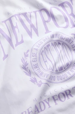 Camiseta regular estampada