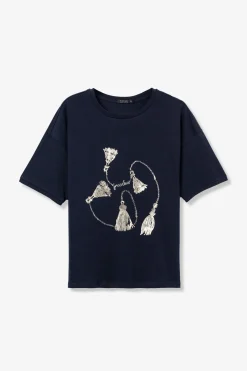 Camiseta relaxed nudos