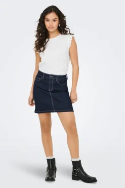 Camiseta sin mangas encaje