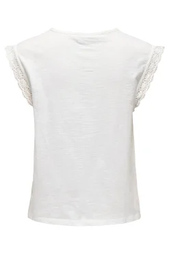 Camiseta sin mangas encaje