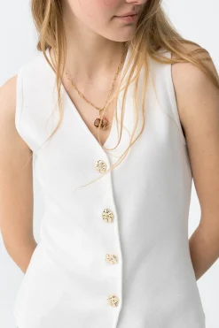 Camiseta slim botones