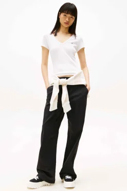 Camiseta slim de manga corta