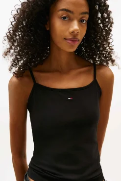 Camiseta slim de tirantes