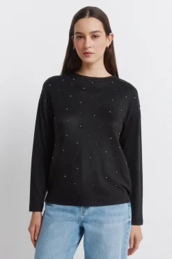 Camiseta tachas delantero