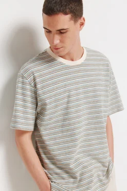 Camiseta textura rayas