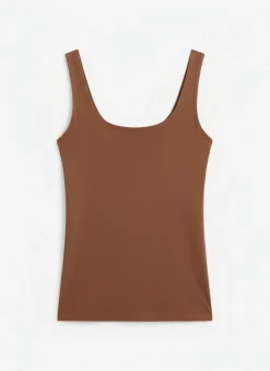 Camiseta tirantes doble tejido