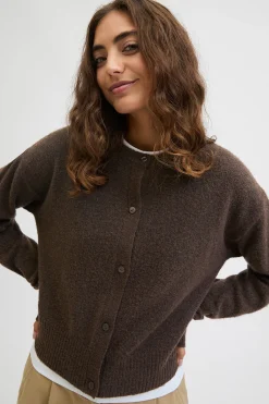 Cardigan de punto con botones