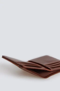 Cartera efecto piel bicolor