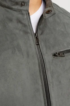 Cazadora biker antelina