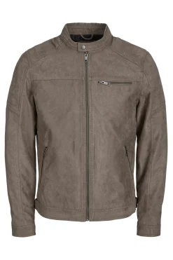 Cazadora biker efecto ante