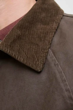 Cazadora cuello pana