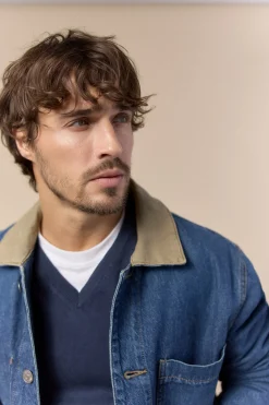 Cazadora denim worker