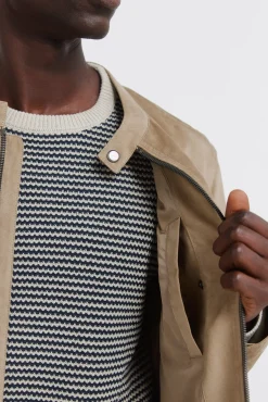 Cazadora efecto ante