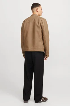 Cazadora efecto piel