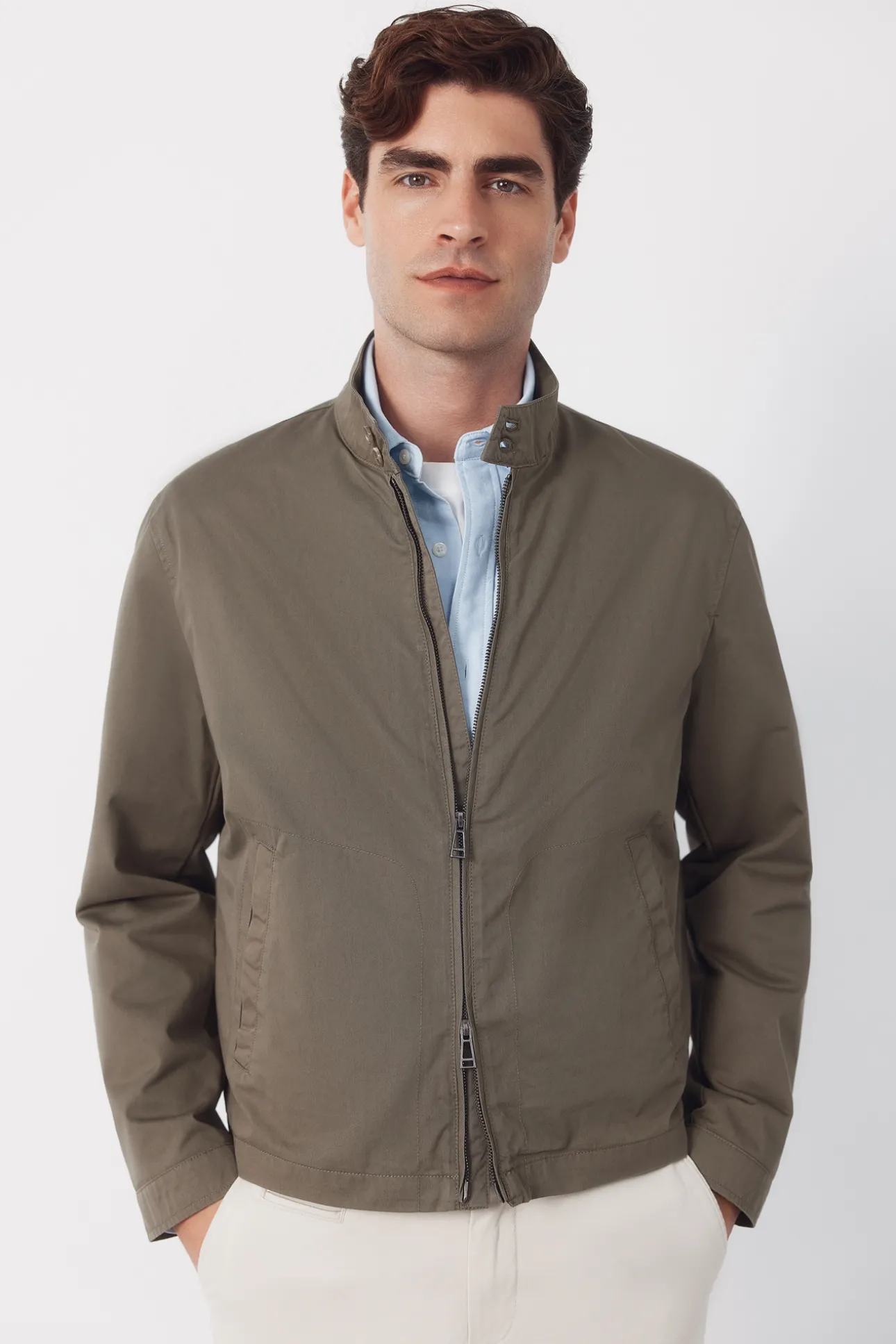 Cazadora ligera casual