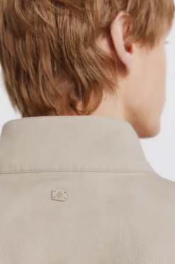 Cazadora ligero lino algod&oacute;n