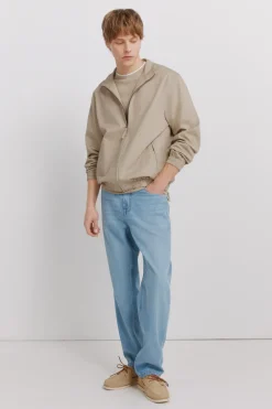 Cazadora ligero lino algod&oacute;n