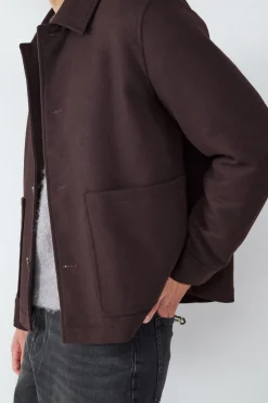 Cazadora pa&ntilde;o bolsillos