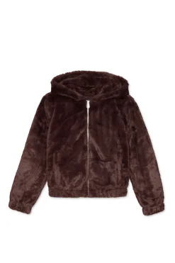 Cazadora Pelo Con Capucha