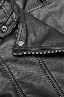 Cazadora polipiel de ni&ntilde;a