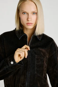 Cazadora regular fit denim