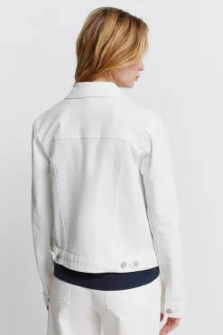 Cazadora vaquera color algod&oacute;n