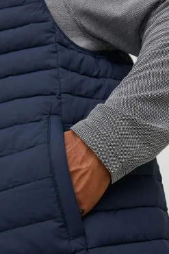 Chaleco acolchado poli&eacute;ster reciclado PLUS