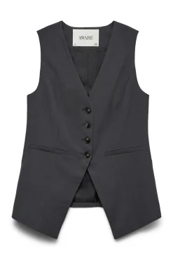Chaleco de cierre abotonado