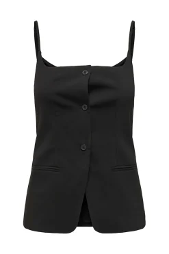 Chaleco de vestir con botonadura