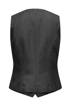 Chaleco de vestir con botonadura