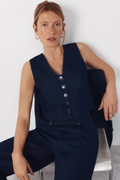 Chaleco Denim sastre