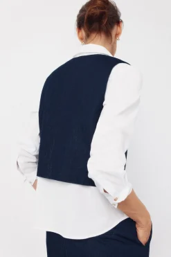 Chaleco Denim sastre