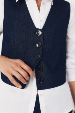 Chaleco Denim sastre