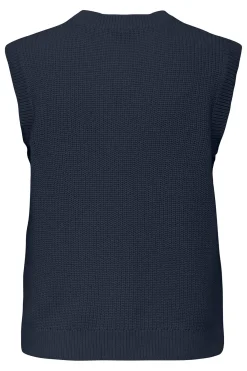 Chaleco punto abotonado