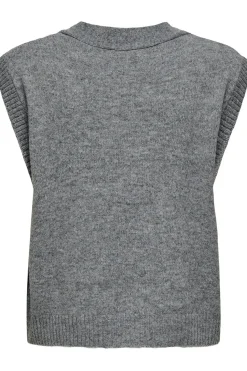 Chaleco punto abotonado